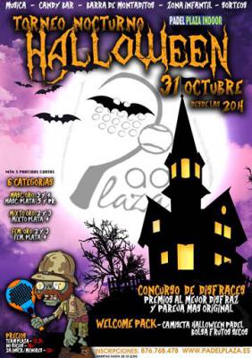 poster del torneo TORNEO NOCTURNO HALLOWEEN