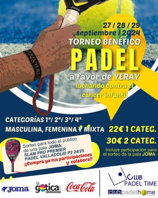 poster torneo TORNEO BENÉFICO EN FAVOR DE YERAY