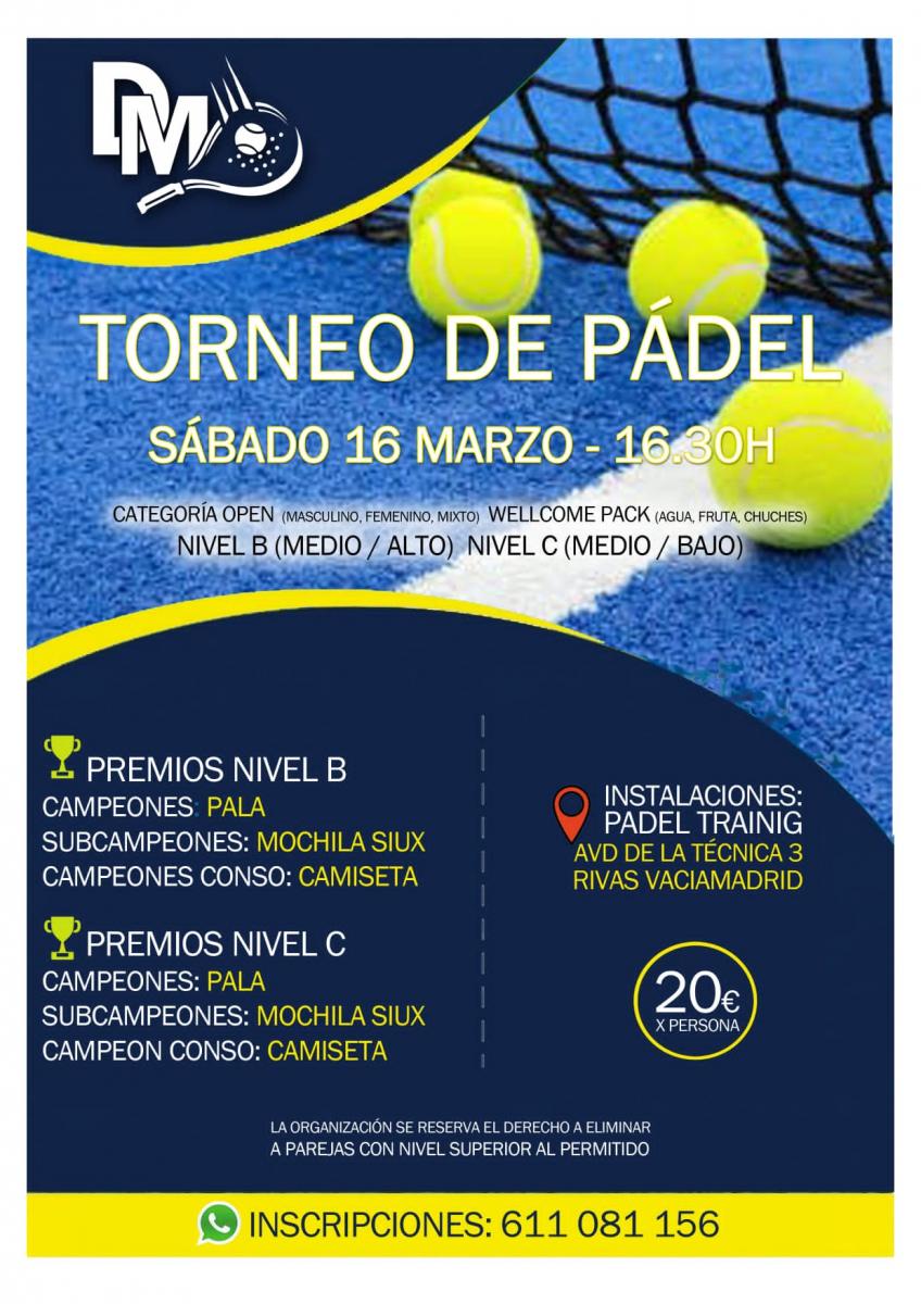 cartel del torneo