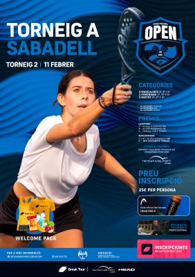 poster del torneo TORNEO 2 CNS PADEL OPEN