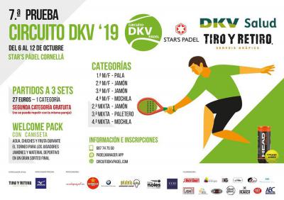 poster del torneo 7ª PRUEBA circuito DKV '19