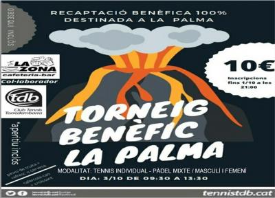 poster del torneo TORNEIG BENÈFIC LA PALMA