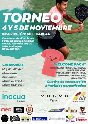 poster del torneo TORNEO INACUA CENTRO RAQUETA