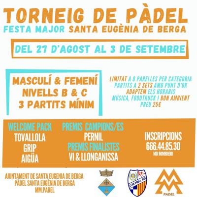 poster torneo TORNEIG FESTA MAJOR