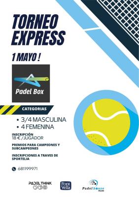 poster del torneo TORNEO EXPRES 1 DE MAYO