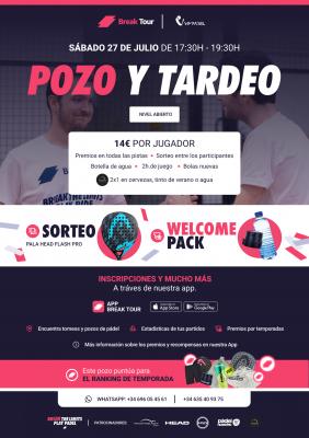 poster del torneo POZO Y TARDEO VIMPADEL