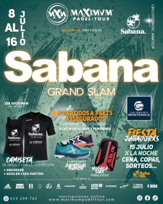 poster torneo SABANA GRAND SLAM