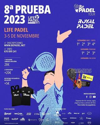 poster del torneo 8A PRUEBA BEPADEL