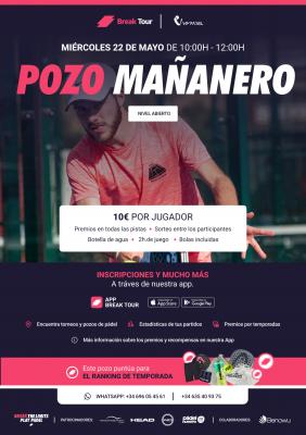 poster del torneo POZO MAÑÁNERO VIM PADEL