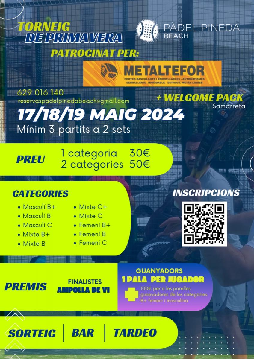 cartel del torneo