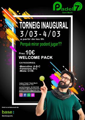 poster del torneo TORNEIG INAUGURAL