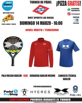 poster del torneo TORNEO MIXTO CON PIZZA