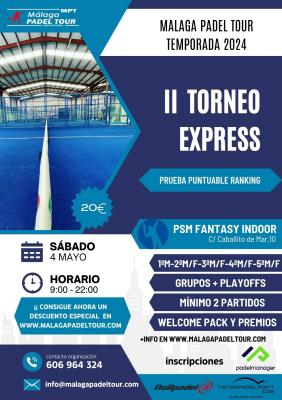 poster del torneo II TORNEO EXPRESS