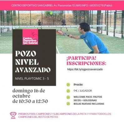 poster del torneo 1ER POZO OTOÑAL ALTO C. D. SAN GABRIEL