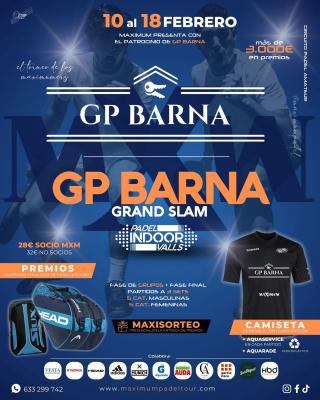 poster del torneo GP BARNA GRAN SLAM