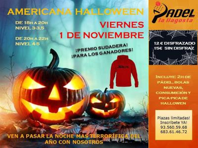 poster del torneo AMERICANA HALLOWEEN