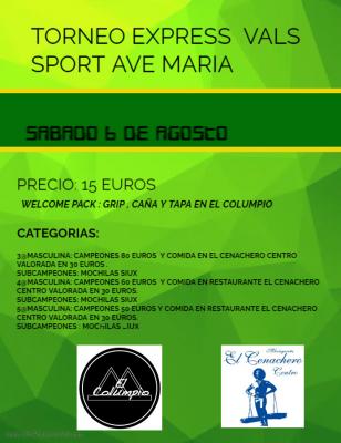 poster del torneo TORNEO EXPRESS SABADO