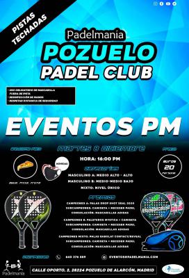 poster del torneo TORNEO PADELMANIA