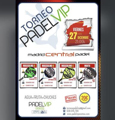 poster del torneo TORNEO PADELVIP