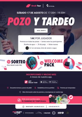 poster del torneo POZO Y TARDEO VIMPADEL