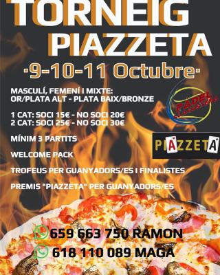 poster del torneo TORNEIG PIAZZETA