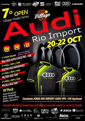 poster del torneo 7º OPEN AUDI RIO IMPORT