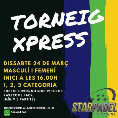 poster del torneo TORNEIG XPRESS