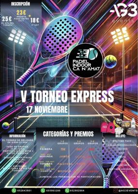 poster del torneo V TORNEO EXPRESS