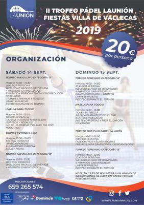 cartel del torneo