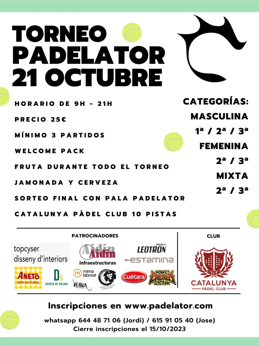 cartel del torneo