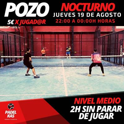 poster torneo POZO NOCTURNO