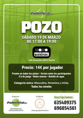 poster del torneo POZO EN MOMO