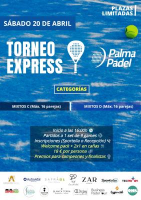 poster del torneo TORNEO EXPRESS ABRIL