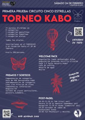 poster del torneo TORNEO KABO