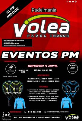 poster del torneo TORNEO INDOOR