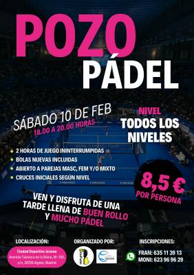 poster del torneo POZO PADEL - BITEPADEL - TODOS LOS NIVELES