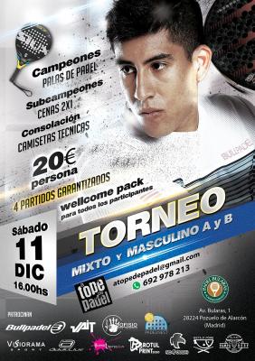 poster del torneo TORNEO MIXTO - MASCULINO