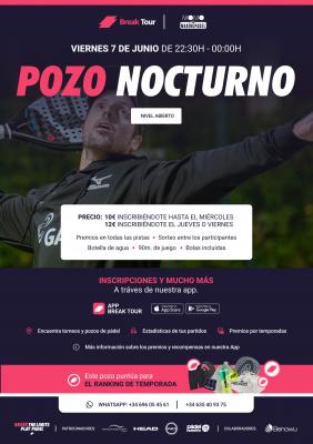 poster del torneo POZO NOCTURNO MOMO BY MAKING PADEL