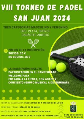 poster torneo TORNEO SAN JUAN RST SERRALLO