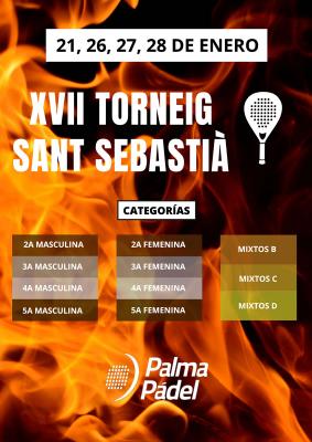 poster del torneo XVII TORNEIG SANT SEBASTIÀ