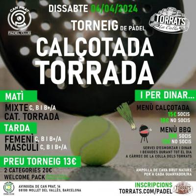 poster torneo TORNEIG CALÇOTADA TORRADA