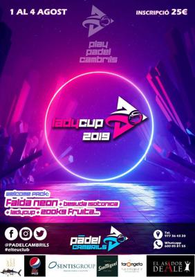 poster del torneo LADY CUP 2019