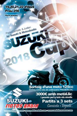 poster del torneo SUZUKI CUP III 2018 by MOTOS BADIA