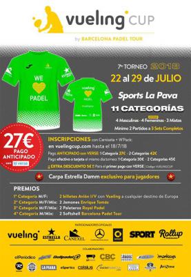 poster del torneo 7º TORNEO VUELINGCUP 2018