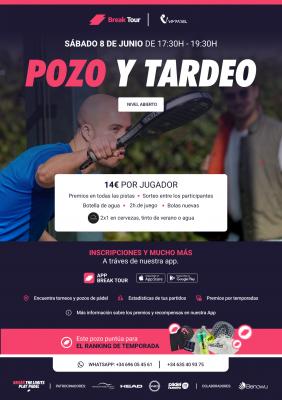 poster del torneo POZO Y TARDEO VIMPADEL