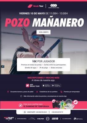 poster del torneo POZO MAÑÁNERO MADRID CENTRAL PADEL