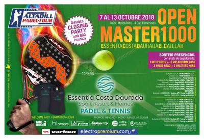 poster del torneo OPEN MASTER 1000