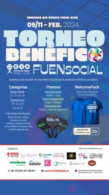 poster del torneo I TORNEO BENEFICO FUENSOCIAL