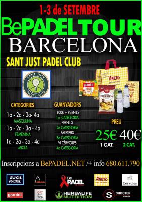 poster del torneo 7a PROVA BePADEL TOUR