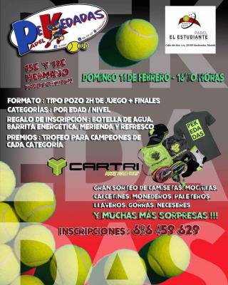 poster del torneo POZO PEKEDADAS